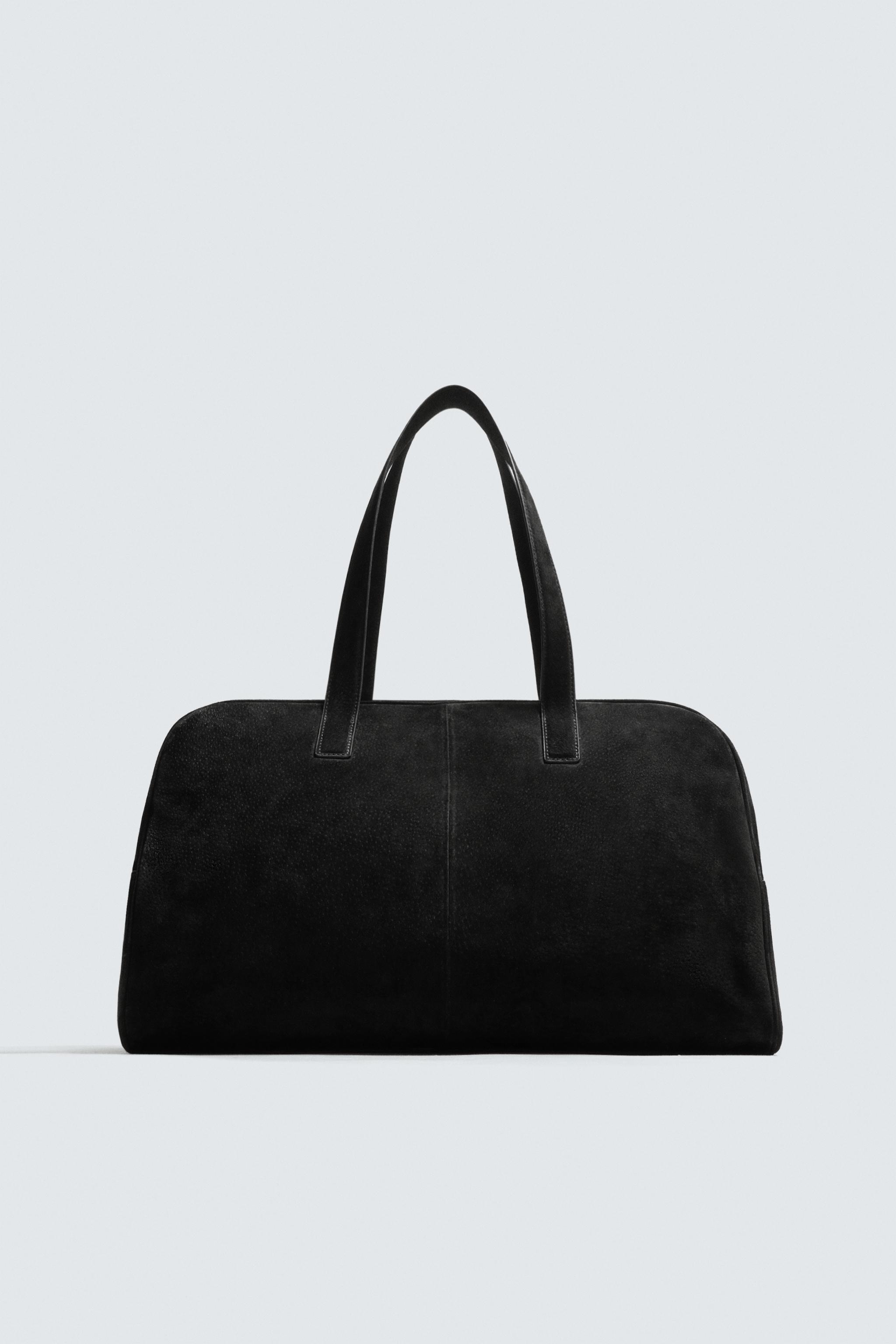 LEATHER TRAVEL BAG M
